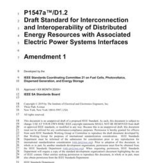 IEEE 1547a-2020