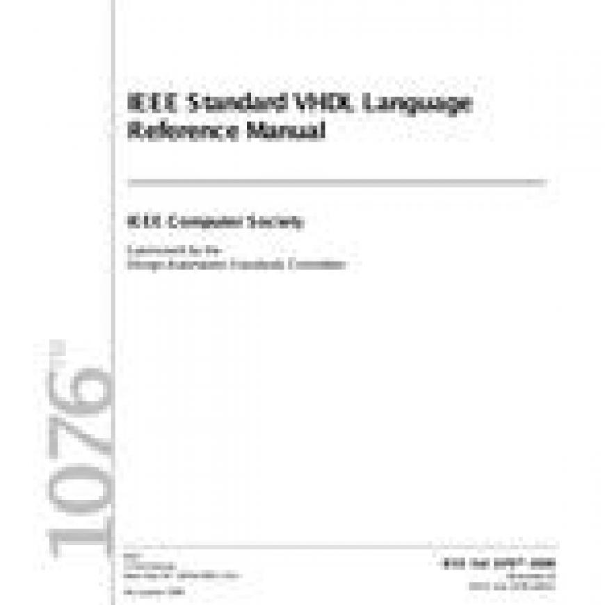 IEEE 1076-2008