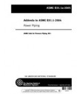 ASME B31.1a-2005