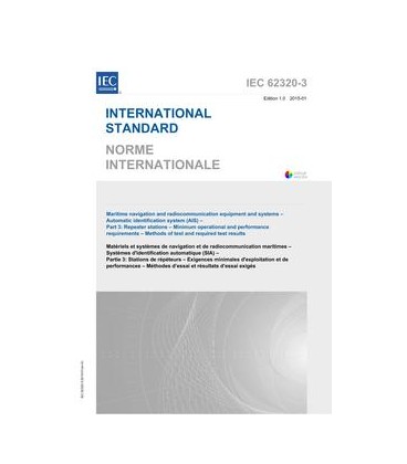 IEC 62320-3 Ed. 1.0 b:2015