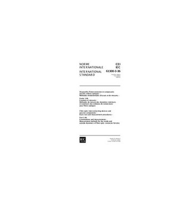 IEC 61300-3-36 Ed. 1.0 b:2000