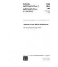 IEC 60145 Ed. 1.0 b:1963