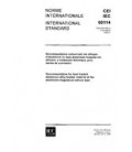 IEC 60114 Ed. 1.0 b:1959