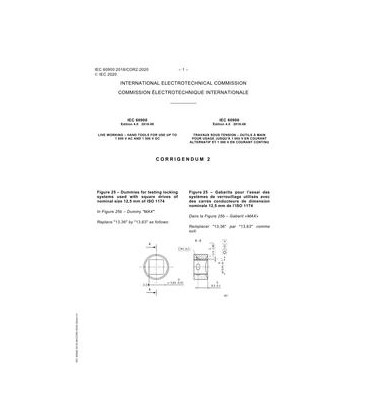 IEC 60900 Cor.2 Ed. 4.0 b:2020