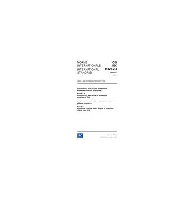 IEC 60320-2-3 Ed. 1.1 b:2005