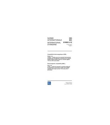 IEC 61000-3-12 Ed. 1.0 b:2004