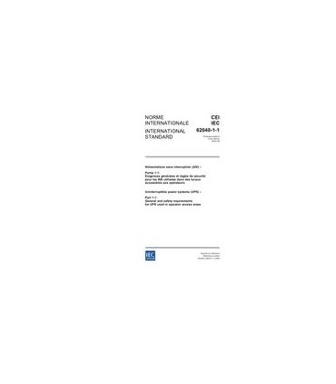 IEC 62040-1-1 Ed. 1.0 b:2004