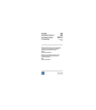 IEC 62012-1 Ed. 1.0 b:2004