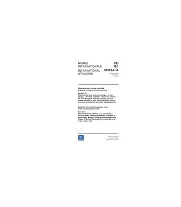 IEC 61249-2-10 Ed. 1.0 b:2003