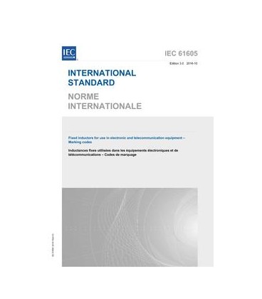 IEC 61605 Ed. 3.0 b:2016