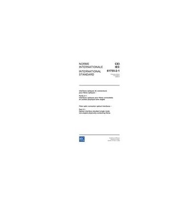 IEC 61755-2-1 Ed. 1.0 b:2006