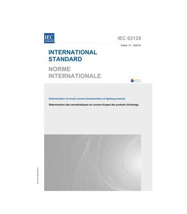 IEC 63129 Ed. 1.0 b:2020