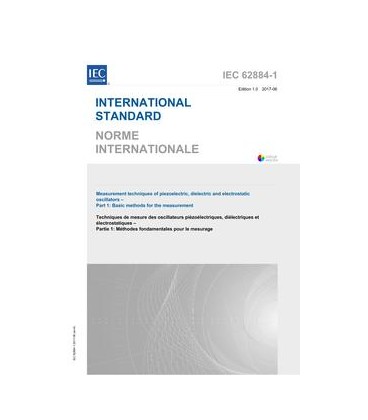 IEC 62884-1 Ed. 1.0 b:2017