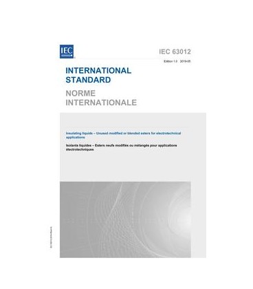 IEC 63012 Ed. 1.0 b:2019