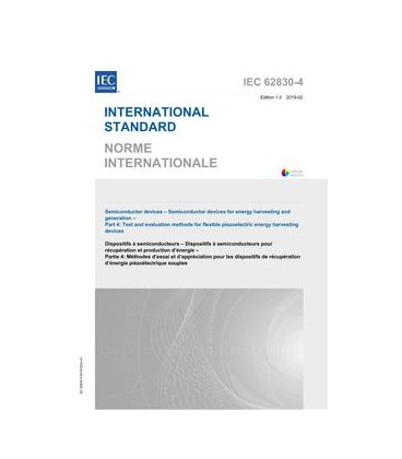 IEC 62830-4 Ed. 1.0 b:2019