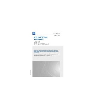 IEC 62138 Ed. 2.0 b:2018