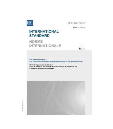 IEC 62559-3 Ed. 1.0 b:2017