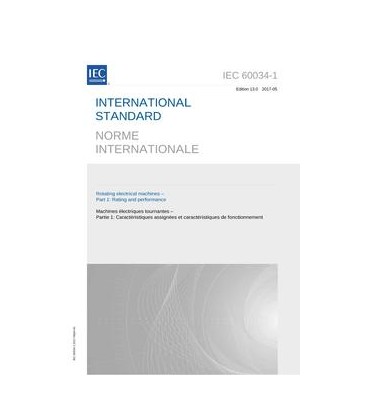 IEC 60034-1 Ed. 13.0 b:2017