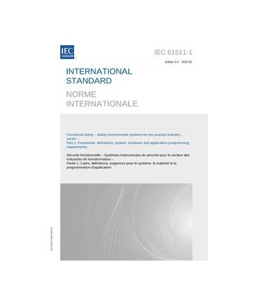 IEC 61511-1 Ed. 2.0 b:2016