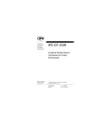 Composite Metallic Material Specification for Printed Wiring Boards