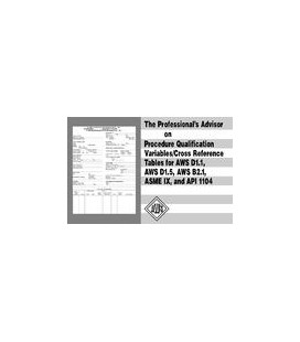 The Professionals Advisor on Procedure Qualification Variables