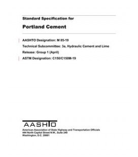 AASHTO M 85-19