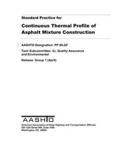 AASHTO PP 80-20