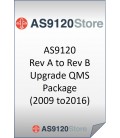 AS9120 Rev A to Rev B Upgrade QMS Package (2009&gt;&gt;2016)