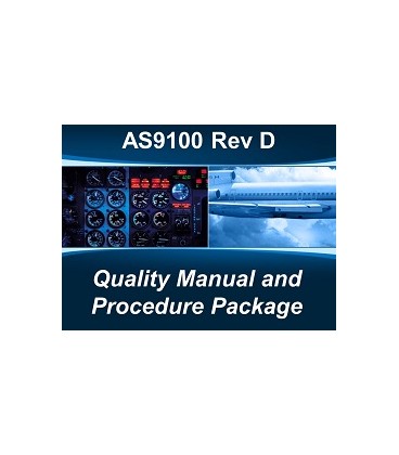 AS9100D Quality Manual and Procedure Package