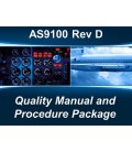 AS9100D Quality Manual and Procedure Package