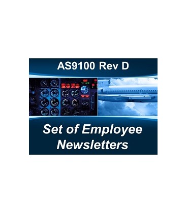 AS9100D Set of Employee Newsletters