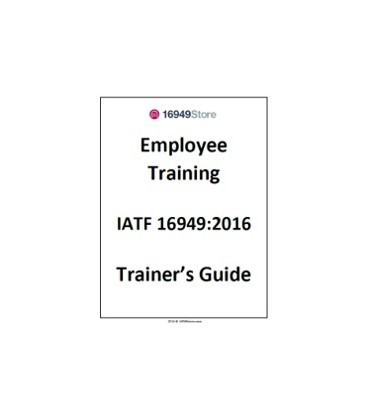 IATF 16949:2016 PPT IATF 16949 Employee Training Materials