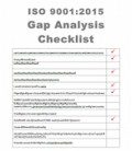 ISO 9001:2015 Gap Analysis Toolkit