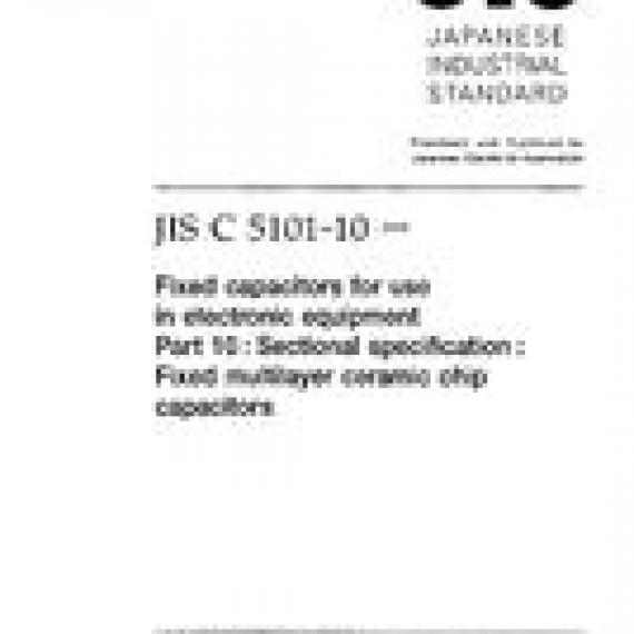 JIS C 5101-10:1999