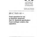 JIS C 5101-10:1999