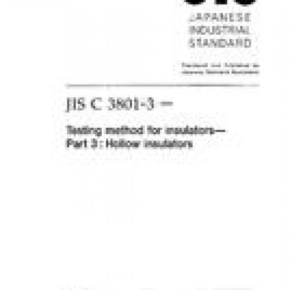 JIS C 3801-3:1999